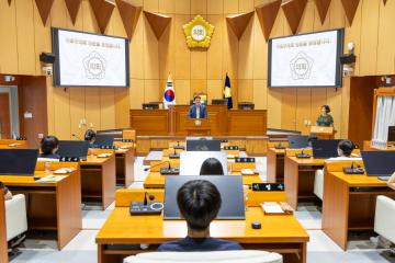 영서중학교 마을탐방반 의회체험교실