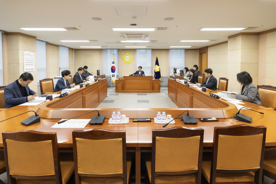 제340회 구로구의회 정례회 폐회중 운영위원회 회의