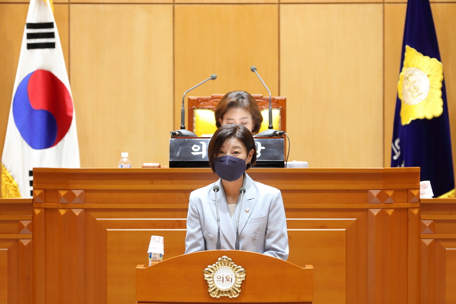 '제311회 구로구의회 임시회 제2차 본회의' 게시글의 사진(9) '크기변환_김미주 (3).JPG'