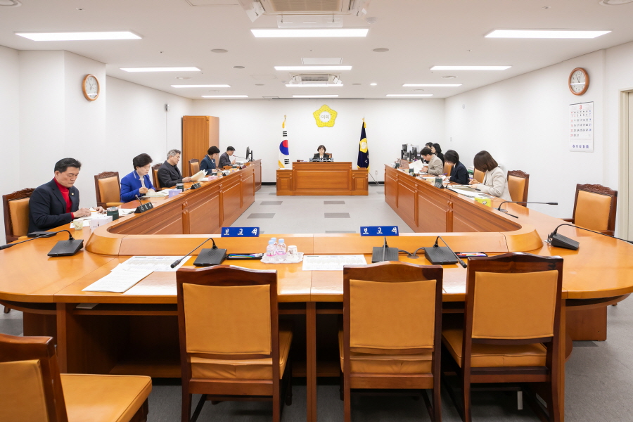 제342회 구로구의회 임시회 회기중 행정기획위원회 안건심사