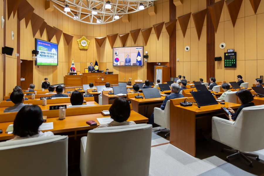 '제337회 구로구의회 임시회 제1차 본회의' 게시글의 사진(9) '[크기변환]정대근 (40).JPG'