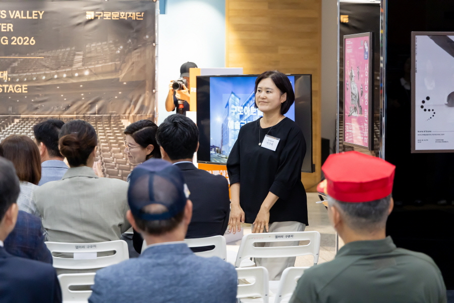 '구로아트밸리 예술극장 재개관 기념식' 게시글의 사진(10) '[크기변환]이근미 (1).JPG'