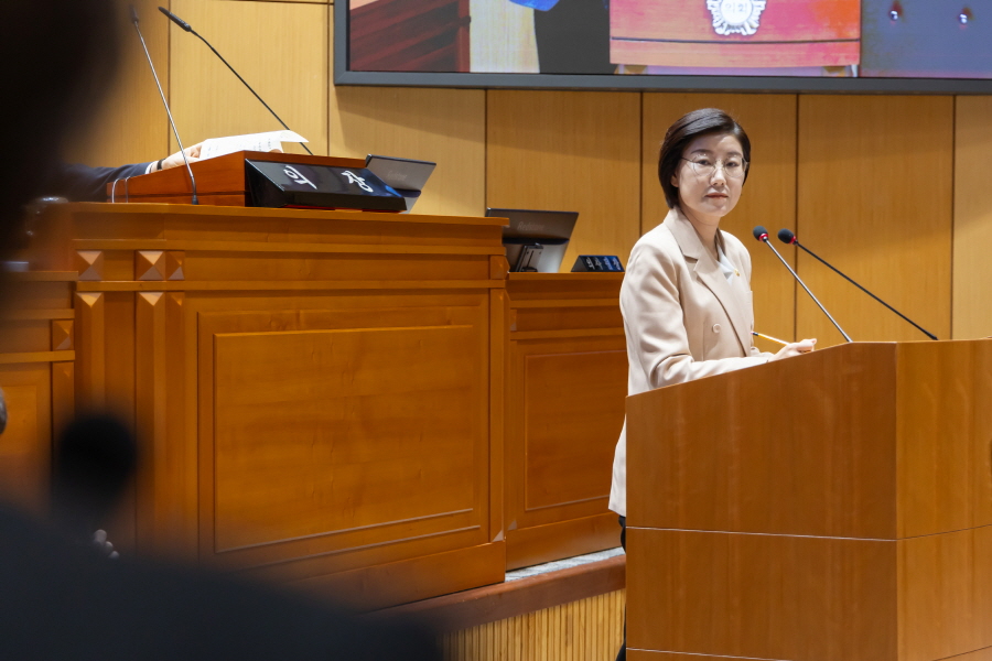 '제342회 구로구의회 임시회 제2차 본회의' 게시글의 사진(7) '[크기변환]김미주 (17).JPG'