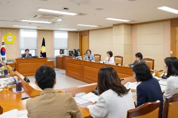 제349회 구로구의회 정례회 회기중 복지건설위원회 결산승인 및 예비비 지출 예비심사